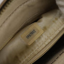 CHANEL Matelasse Chain Shoulder Bag Lamb Skin Beige Gold CC Auth 108395-12