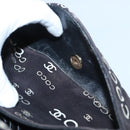 CHANEL Matelasse Chain Shoulder Bag Canvas Black Gold CC Auth 108396-29