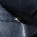 CHANEL Matelasse Chain Shoulder Bag Canvas Black Gold CC Auth 108396-12