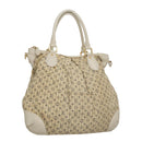LOUIS VUITTON Monogram Mini Lin Croisette Marina PM Bag Beige M95494 Auth 108405-1