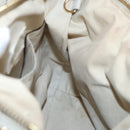 LOUIS VUITTON Monogram Mini Lin Croisette Marina PM Bag Beige M95494 Auth 108405-21