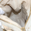 LOUIS VUITTON Monogram Mini Lin Croisette Marina PM Bag Beige M95494 Auth 108405-22