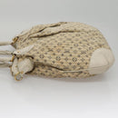 LOUIS VUITTON Monogram Mini Lin Croisette Marina PM Bag Beige M95494 Auth 108405-4