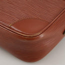 LOUIS VUITTON Epi Trocadero 23 Shoulder Bag Brown M52313 LV Auth 108419-14
