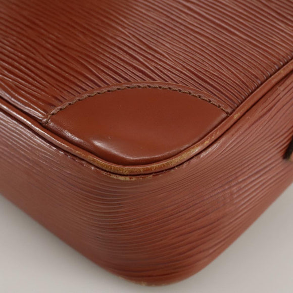 LOUIS VUITTON Epi Trocadero 23 Shoulder Bag Brown M52313 LV Auth 108419