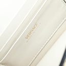 VERSACE Chain Shoulder Bag Patent leather Gold Auth 108487V-18