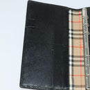 BURBERRY Day Planner Cover Leather Black Auth 108507-20