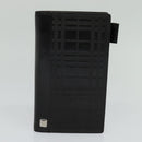 BURBERRY Day Planner Cover Leather Black Auth 108507-13