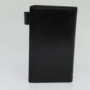 BURBERRY Day Planner Cover Leather Black Auth 108507-2