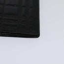 BURBERRY Day Planner Cover Leather Black Auth 108507-15