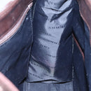 BURBERRY Nova Check Hand Bag Canvas 2way Beige Auth 108520-18