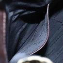 BURBERRY Nova Check Hand Bag Canvas 2way Beige Auth 108520-21