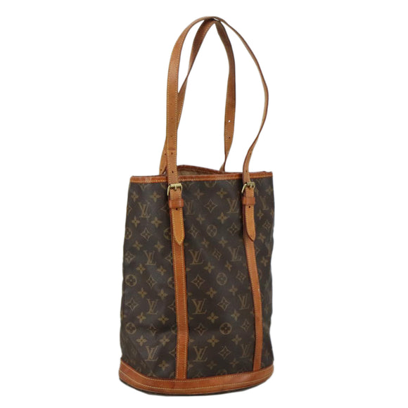 LOUIS VUITTON Monogram Bucket GM Shoulder Bag M42236 LV Auth 108535