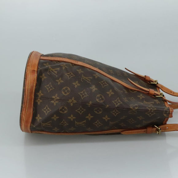 LOUIS VUITTON Monogram Bucket GM Shoulder Bag M42236 LV Auth 108535