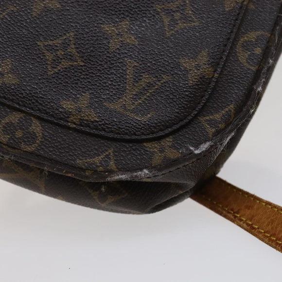 LOUIS VUITTON Monogram Saint Cloud GM Shoulder Bag M51242 LV Auth 108563