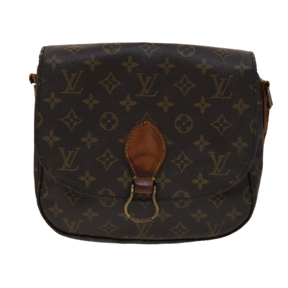 LOUIS VUITTON Monogram Saint Cloud GM Shoulder Bag M51242 LV Auth 108563