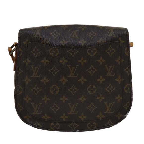 LOUIS VUITTON Monogram Saint Cloud GM Shoulder Bag M51242 LV Auth 108563