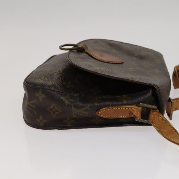LOUIS VUITTON Monogram Saint Cloud GM Shoulder Bag M51242 LV Auth 108563