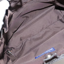 BURBERRY Nova Check Blue Label Hand Bag Canvas Beige Auth 108566-12