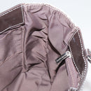 BURBERRY Nova Check Blue Label Hand Bag Canvas Beige Auth 108566-17