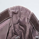 BURBERRY Nova Check Blue Label Hand Bag Canvas Beige Auth 108566-18