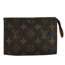 LOUIS VUITTON Monogram Poche Toilette 15 Pouch M47546 LV Auth 108574-13