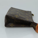 LOUIS VUITTON Monogram Poche Toilette 15 Pouch M47546 LV Auth 108574-3