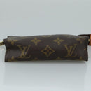 LOUIS VUITTON Monogram Poche Toilette 15 Pouch M47546 LV Auth 108574-6