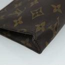 LOUIS VUITTON Monogram Poche Toilette 15 Pouch M47546 LV Auth 108574-14
