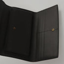 Salvatore Ferragamo Gancini Shoulder Wallet Leather White Auth 108583V-23