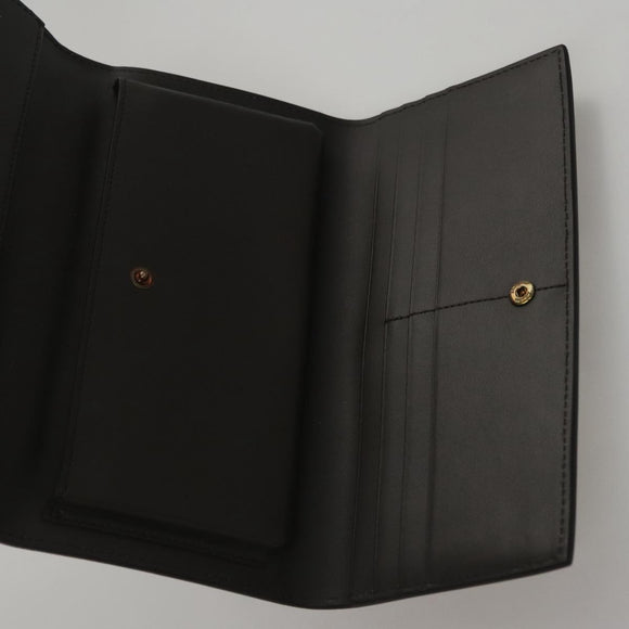 Salvatore Ferragamo Gancini Shoulder Wallet Leather White Auth 108583V