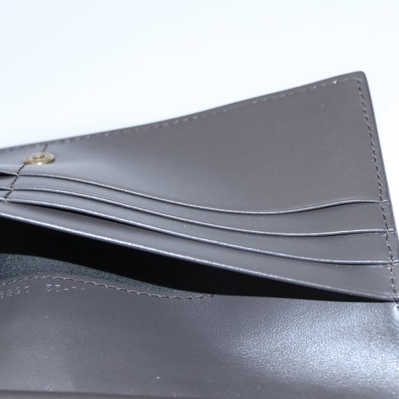 Salvatore Ferragamo Gancini Shoulder Wallet Leather White Auth 108583V