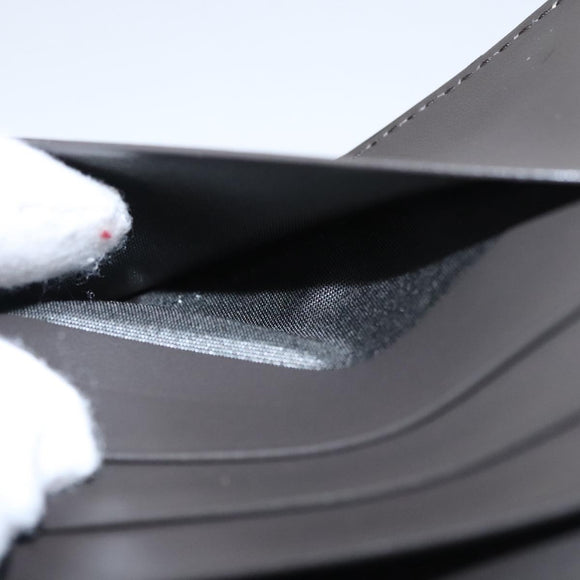 Salvatore Ferragamo Gancini Shoulder Wallet Leather White Auth 108583V