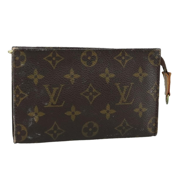 LOUIS VUITTON Monogram Bucket PM Accessory Pouch LV Auth 108590