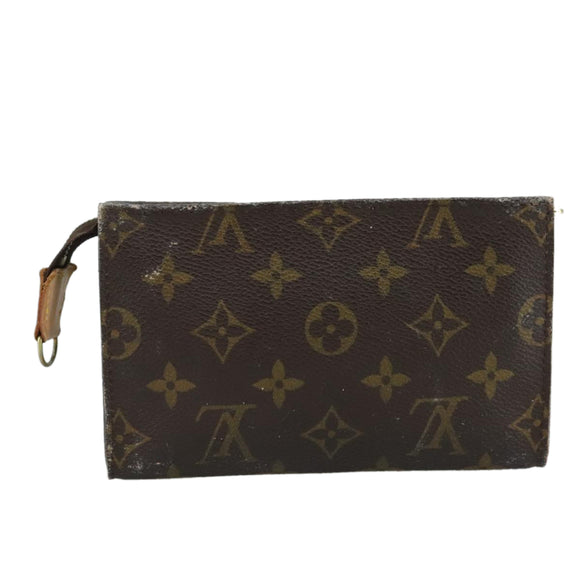 LOUIS VUITTON Monogram Bucket PM Accessory Pouch LV Auth 108590
