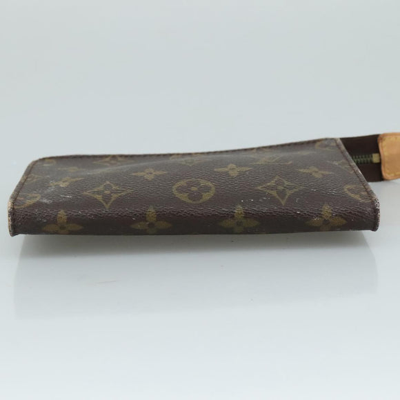LOUIS VUITTON Monogram Bucket PM Accessory Pouch LV Auth 108590