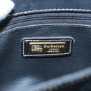 Burberrys Nova Check Shoulder Bag PVC Leather Beige Auth 108592-10