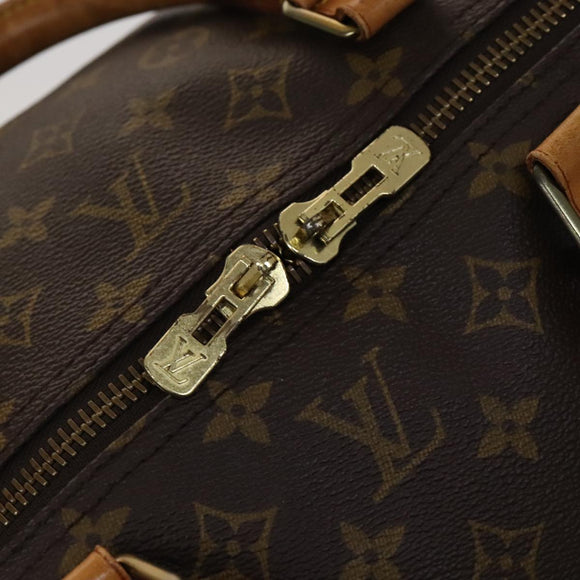 LOUIS VUITTON Monogram Keepall 60 Boston Bag M41422 LV Auth 108604