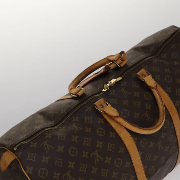 LOUIS VUITTON Monogram Keepall 60 Boston Bag M41422 LV Auth 108604