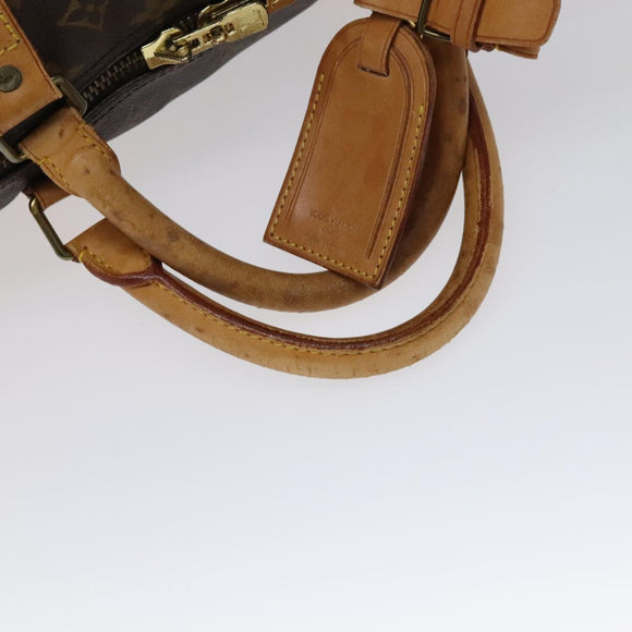 LOUIS VUITTON Monogram Keepall 60 Boston Bag M41422 LV Auth 108604