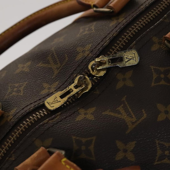 LOUIS VUITTON Monogram Keepall 60 Boston Bag M41422 LV Auth 108605