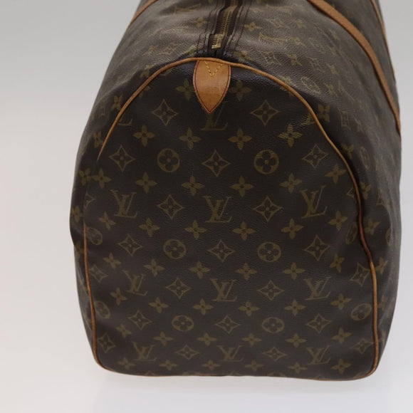 LOUIS VUITTON Monogram Keepall 60 Boston Bag M41422 LV Auth 108605