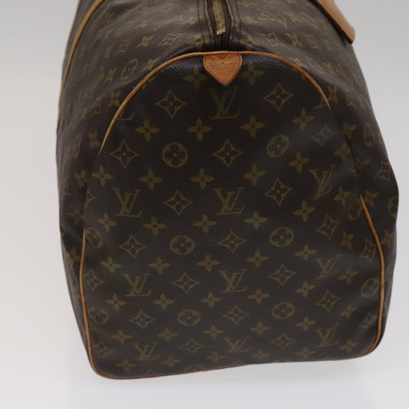 LOUIS VUITTON Monogram Keepall 60 Boston Bag M41422 LV Auth 108605