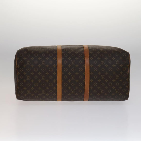 LOUIS VUITTON Monogram Keepall 60 Boston Bag M41422 LV Auth 108605