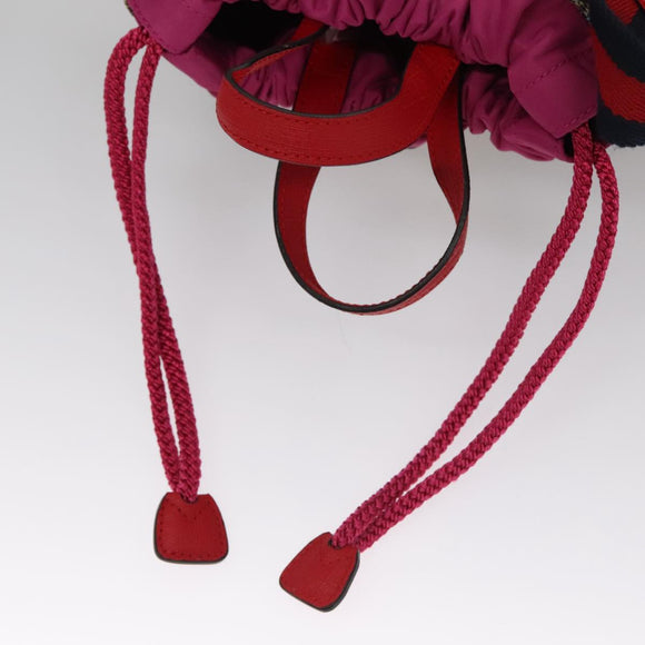 GUCCI GG Supreme Sherry Line Backpack PVC Beige Multicolor 550775 Auth 108606V