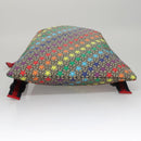 GUCCI GG Supreme Sherry Line Backpack PVC Beige Multicolor 550775 Auth 108606V-5