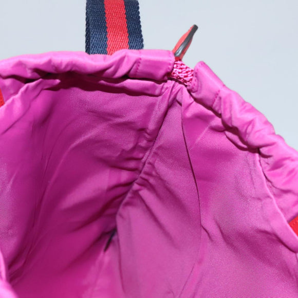 GUCCI GG Supreme Sherry Line Backpack PVC Beige Multicolor 550775 Auth 108606V