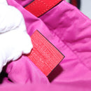 GUCCI GG Supreme Sherry Line Backpack PVC Beige Multicolor 550775 Auth 108606V-12