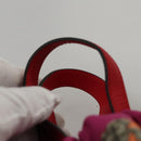 GUCCI GG Supreme Sherry Line Backpack PVC Beige Multicolor 550775 Auth 108606V-14