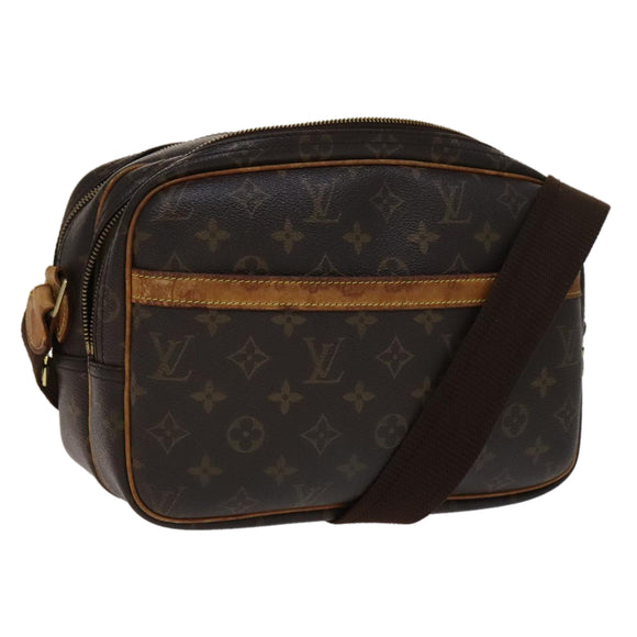 LOUIS VUITTON Monogram Reporter PM Shoulder Bag M45254 LV Auth 108637
